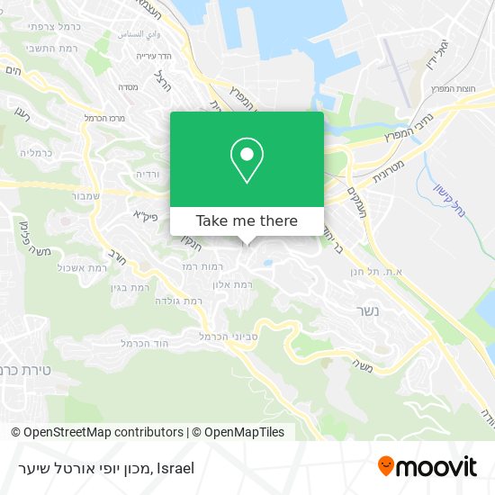 מכון יופי אורטל שיער map