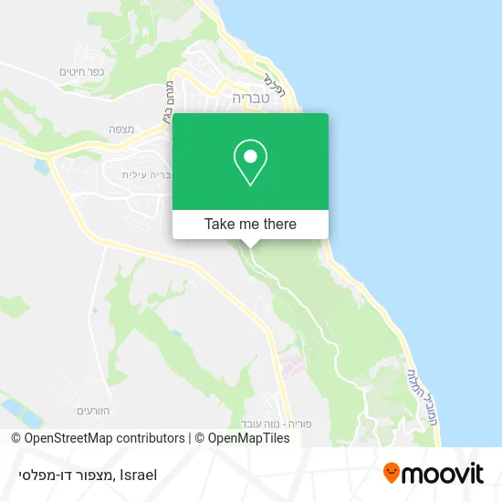 Карта מצפור דו-מפלסי