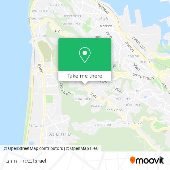 ביגה - חורב map