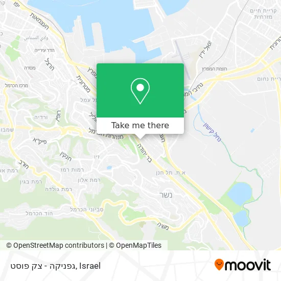 Карта גפניקה - צק פוסט