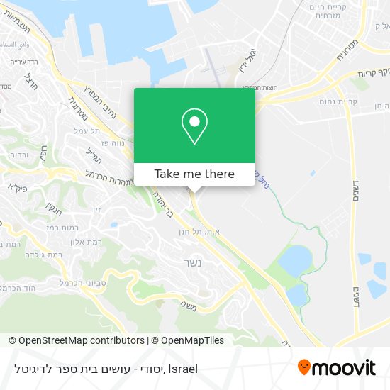 יסודי - עושים בית ספר לדיגיטל map