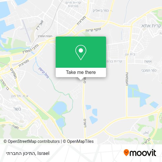 התיכון החברתי map