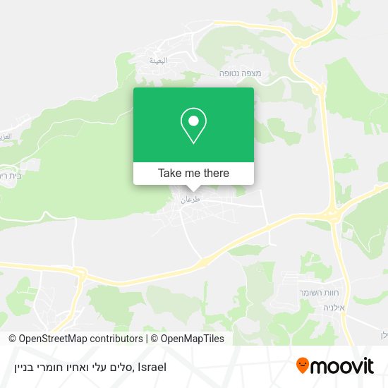 סלים עלי ואחיו חומרי בניין map