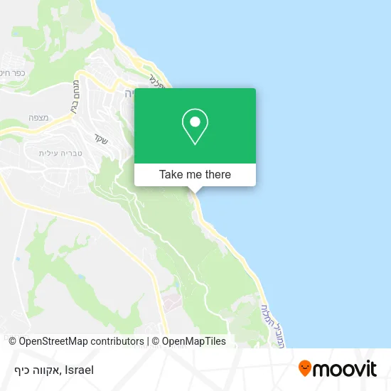 Карта אקווה כיף