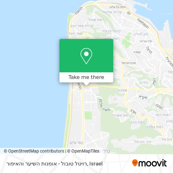 רויטל טובול - אומנות השיער והאיפור map