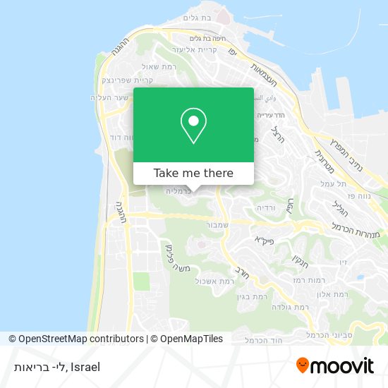 לי- בריאות map
