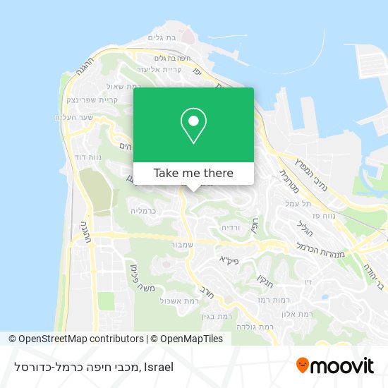 מכבי חיפה כרמל-כדורסל map