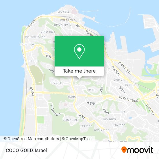 COCO GOLD map