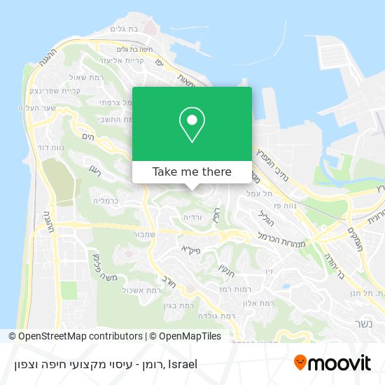 Карта רומן - עיסוי מקצועי חיפה וצפון