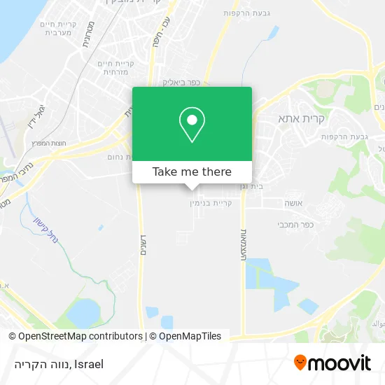 Карта נווה הקריה