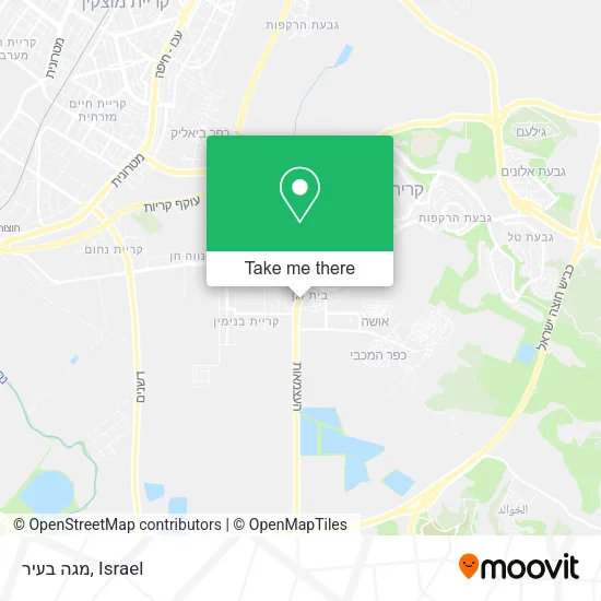 Карта מגה בעיר