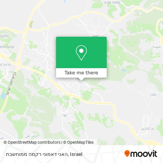 Карта האני דאמוני רקמה ממוחשבת