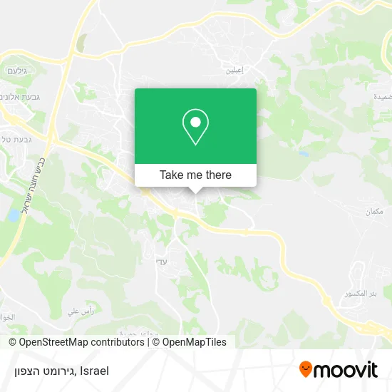 גירומט הצפון map