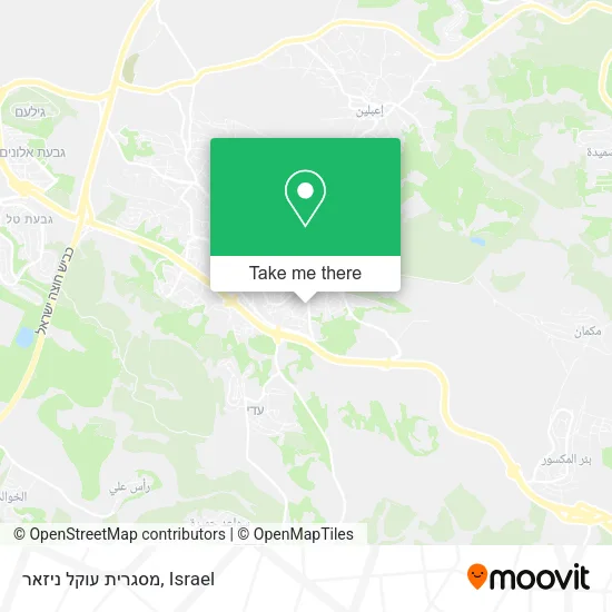 Карта מסגרית עוקל ניזאר