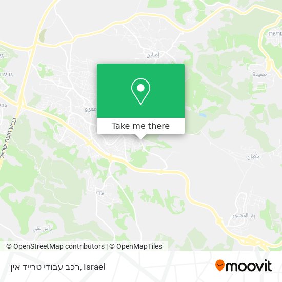 רכב עבודי טרייד אין map