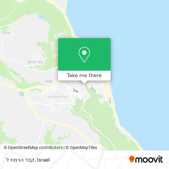 Карта קבר הרמח ל