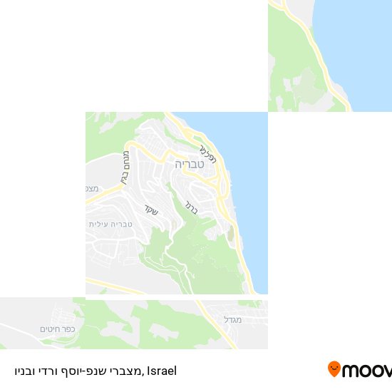 מצברי שנפ-יוסף ורדי ובניו map