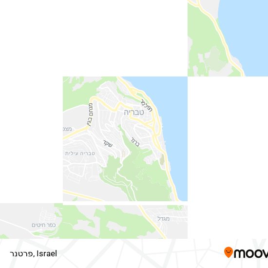 פרטנר map