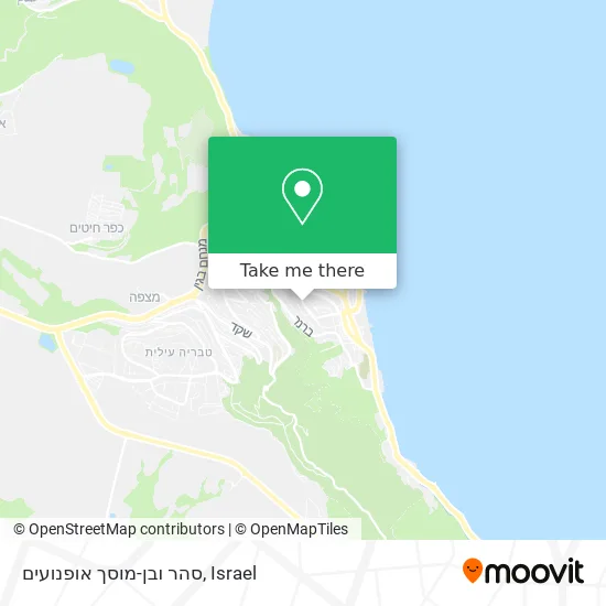 Карта סהר ובן-מוסך אופנועים