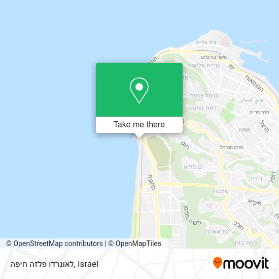 לאונרדו פלזה חיפה map