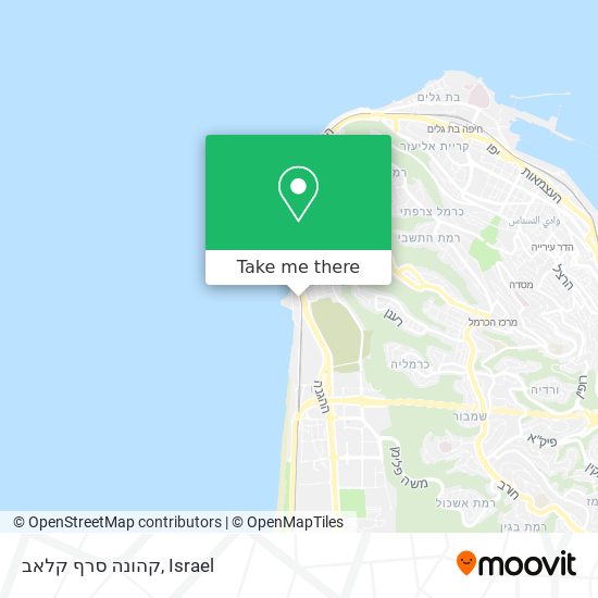 קהונה סרף קלאב map