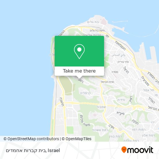 בית קברות אחמדים map