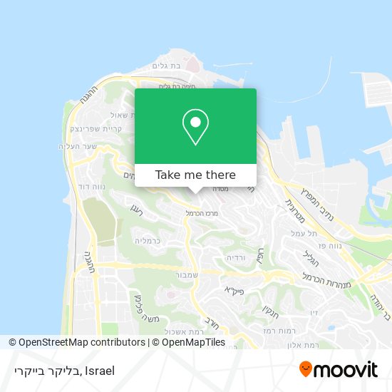 בליקר בייקרי map