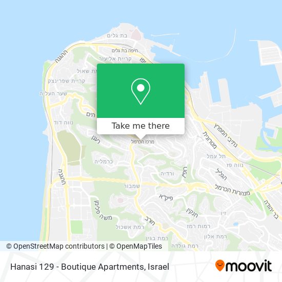 Карта Hanasi 129 - Boutique Apartments