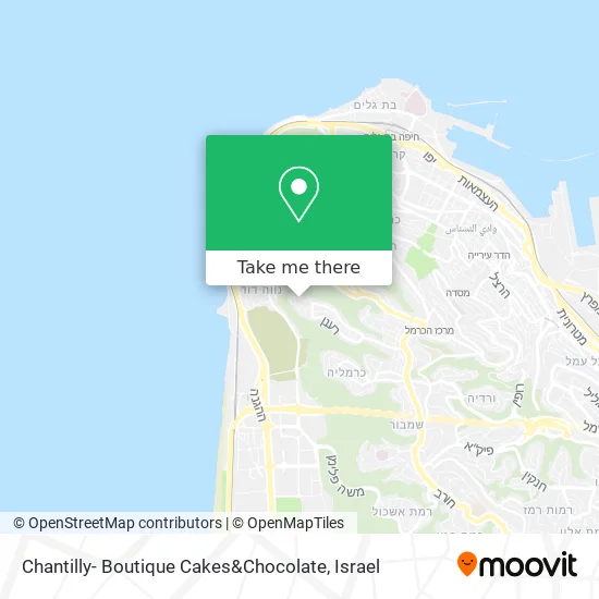 Chantilly - Boutique Cakes & Chocolate map