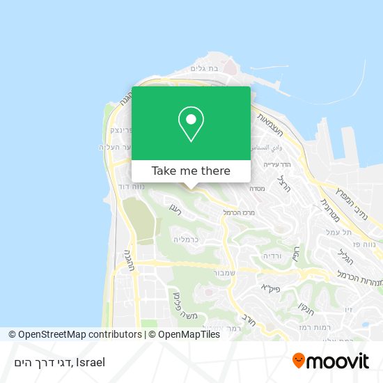 דגי דרך הים map