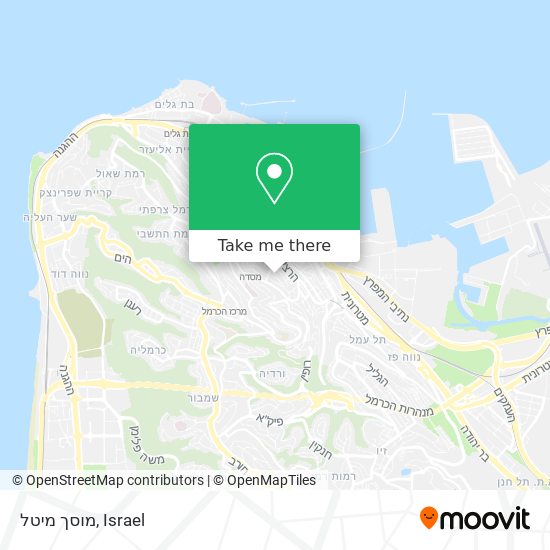 מוסך מיטל map