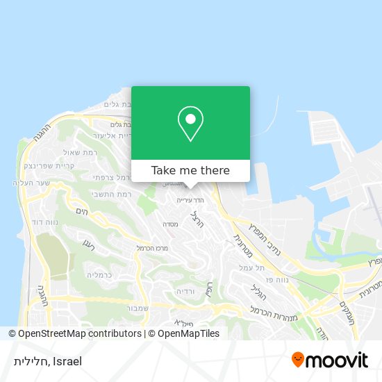 חלילית map