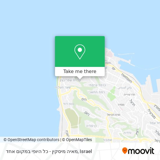 מאיה מיסקין - כל היופי במקום אחד map