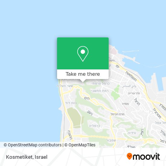 Kosmetiket map