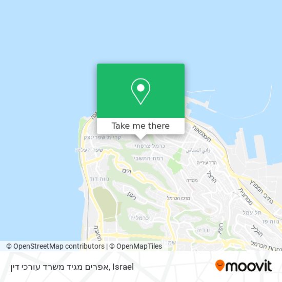 אפרים מגיד משרד עורכי דין map