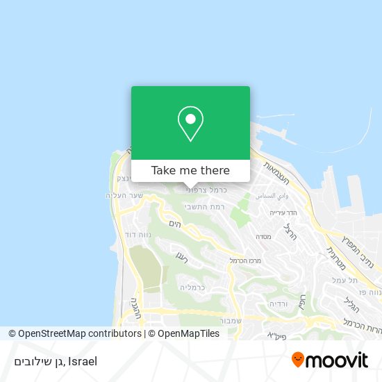 גן שילובים map