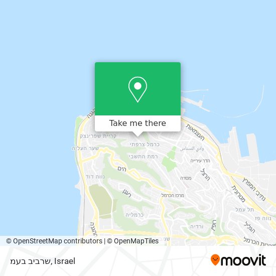 שרביב בעמ map