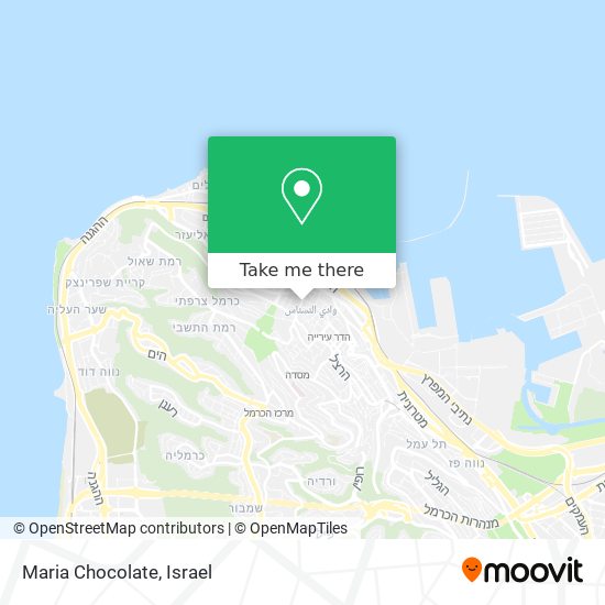 Maria Chocolate map