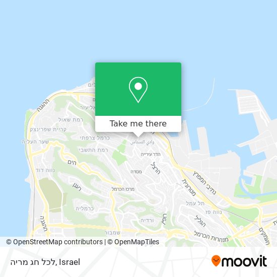 לכל חג מריה map