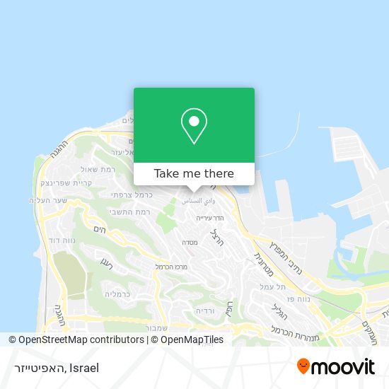 האפיטייזר map