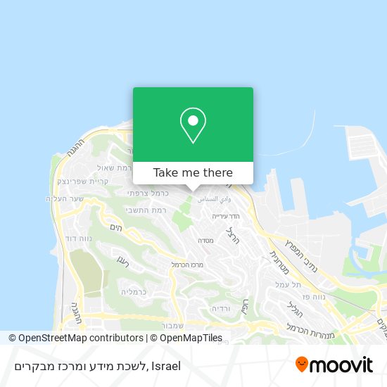 לשכת מידע ומרכז מבקרים map