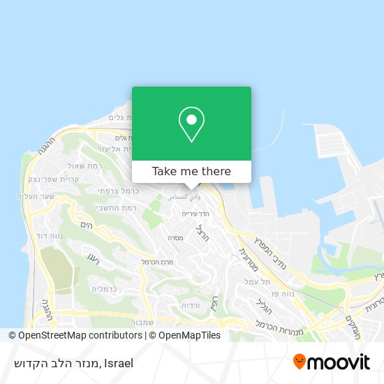 מנזר הלב הקדוש map