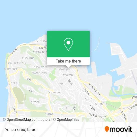 Карта אורט הכרמל