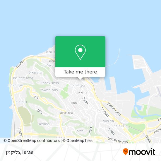 גליקמן map