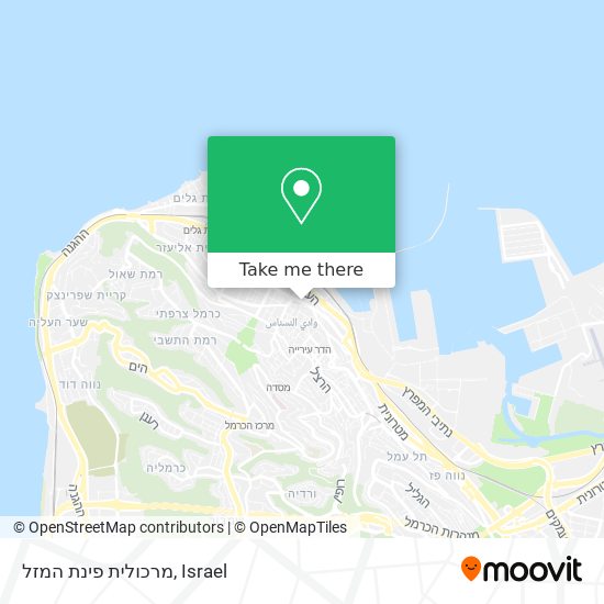 מרכולית פינת המזל map