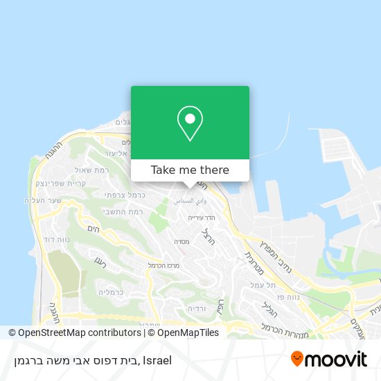 בית דפוס אבי משה ברגמן map