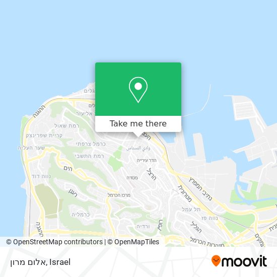 אלום מרון map