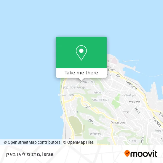 Карта מתנ ס ליאו באק
