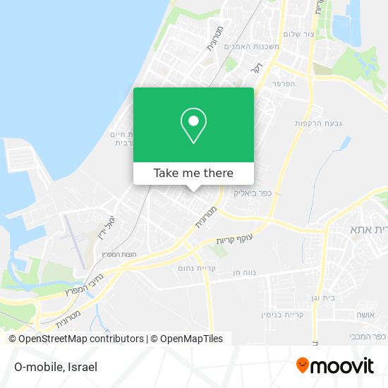 O-mobile map