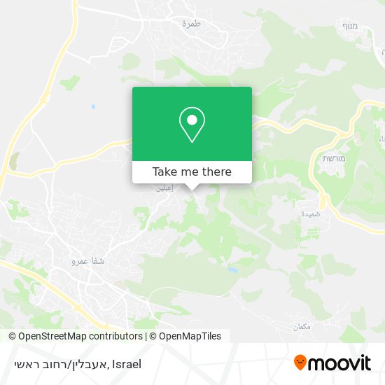 אעבלין/רחוב ראשי map